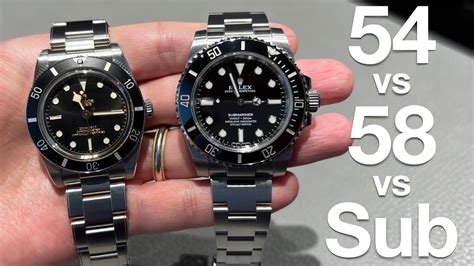 tudor bb58 vs submariner|tudor rolex submarine review.